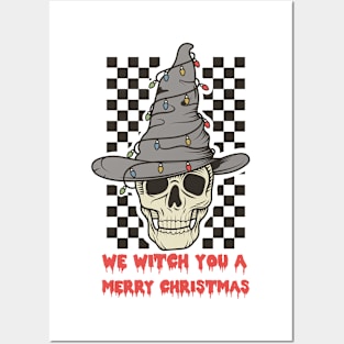 we witch you a merry christmas Posters and Art